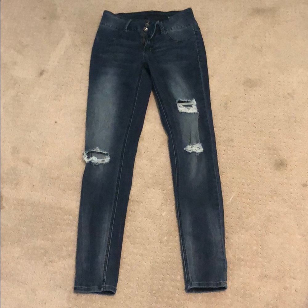 Black Heart  Hot topic Super Skinny Jeans